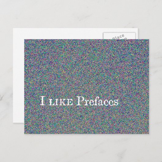 I als prefecten briefkaart (Voorkant / Achterkant)