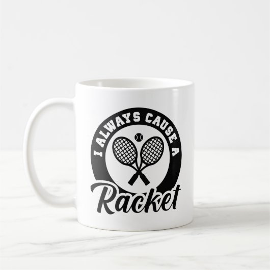 I Always Cause A Racket Koffiemok (Links)