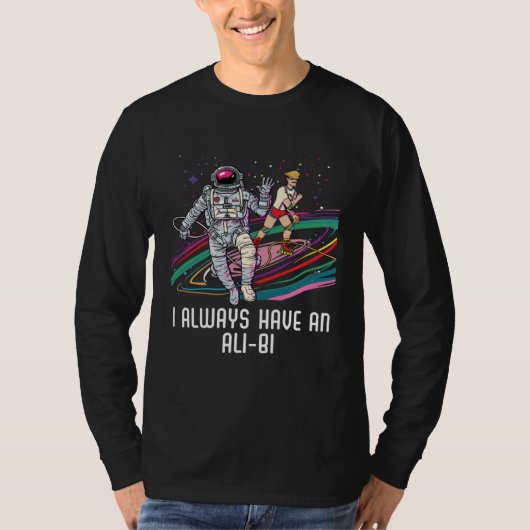 I Always Have An Ali Bi Bisexual Pride Bisexuality T-shirt (Voorkant)