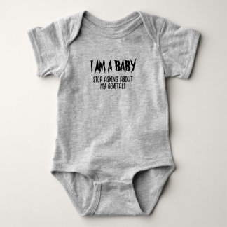 I AM A BABY genderneutraal outfit Romper