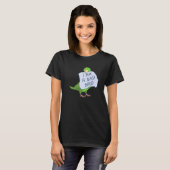 I Am A Bad Bird I Green Parrotlet Parrot T-shirt (Voorkant volledig)