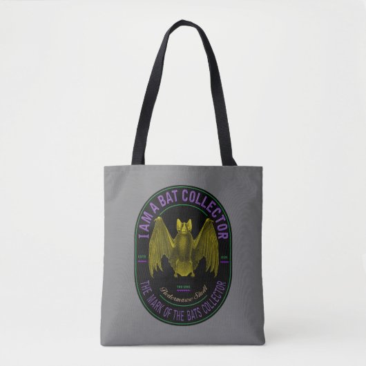 I am a bat collector crossbody bag tote bag (Voorkant)