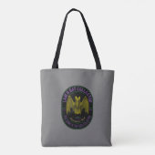 I am a bat collector crossbody bag tote bag (Achterkant)