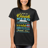 I Am A Book Nerd  Book  Reading Reader T-shirt (Voorkant)