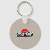 I Am a Car Lover Sleutelhanger (Achterkant)