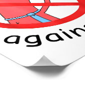 I Am A Christian Mom Against Alan Poster (Hoek)