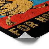 I Am A Conduit For Nonsense Capybara Goose Poster (Hoek)