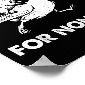 I Am A Conduit For Nonsense - Capybara Riding Goos Poster (Hoek)