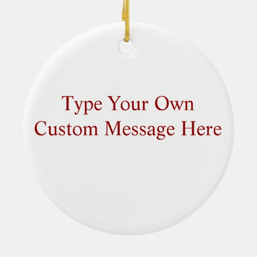 I Am A Dancer Keramisch Ornament (Achterkant)