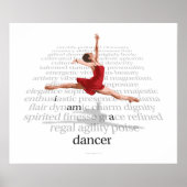 I Am A Dancer Poster (Voorkant)