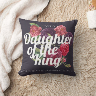 "I am a Daughter of the King" Pillow Kussen