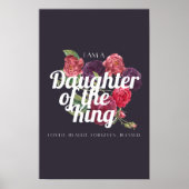 I am a Daughter of the King Poster (Voorkant)