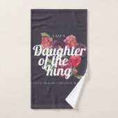 "I am a Daughter of the King" Towel Bad Handdoek (Handdoek)