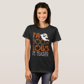 I am a faboolous PE Teacher on Halloween Party Gh T-shirt (Voorkant volledig)