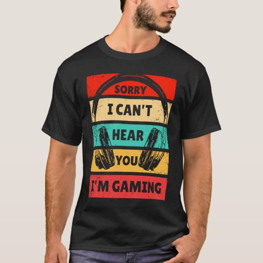 I am a Gamer  Cool Gamer T-shirt (Voorkant)