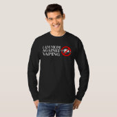 I Am a Mom Against Vaping T-shirt (Voorkant volledig)