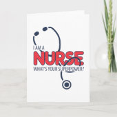I am a Nurse Kaart (Voorkant)