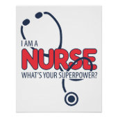 I am a Nurse Perfect Poster (Voorkant)