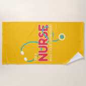 I am a Nurse Strandlaken (Voorkant)