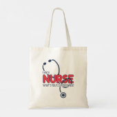 I am a Nurse Tote Bag (Achterkant)
