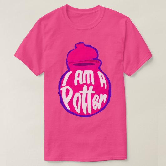 I Am A Potter 1 T-shirt (Design voorkant)
