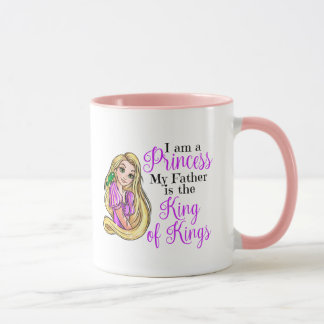 I am a princess Rapunzel coffee cup mug Mok