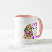 I am a princess Rapunzel coffee cup mug Mok (Voorkant rechts)