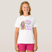 I am a princess Rapunzel kids t-shirt (Voorkant volledig)