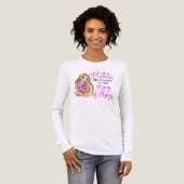 I am a princess Rapunzel women's long sleeve shirt (Voorkant)