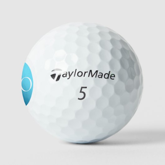  I AM A PRO - Custom Blue Golf Ball Golfballen (Logo)