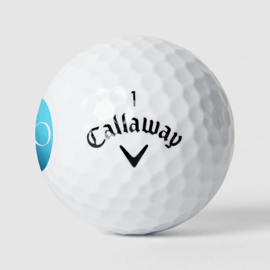 I AM A PRO - Custom Blue Golf Ball Golfballen (Logo)