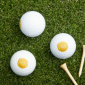 I AM A PRO | Custom Golden Golf Ball  Golfballen (Insitu Gras)