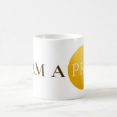 I AM A PRO | Elegant Gold Circle Motivational Mug Koffiemok (Center)