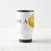 I AM A PRO | Elegant Gold Circle Motivational Mug Reisbeker (Center)
