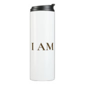I AM A PRO | Elegant Gold Circle Motivational Mug Thermosbeker (Gedraaid links)