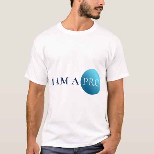 I AM A PRO | Empowerment Minimalist T-shirt (Voorkant)