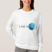 I AM A PRO | Empowerment Minimalist T-shirt (Voorkant)
