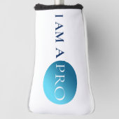 I Am a Pro – Minimal Athletic Statement Design Golfheadcover (Draai 90)