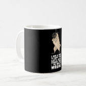 I Am A Pug Im Never Wrong Koffiemok (Voorkant links)