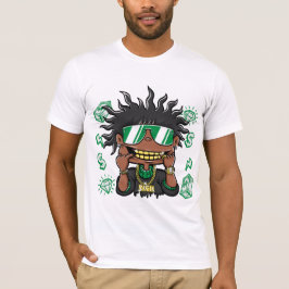 I Am A Rich T-Shirt - Vetgedrukte en zelfverzekerd