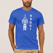 "I AM A ROBOT" Puzzle T-Shirt (Voorkant)