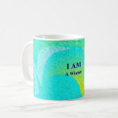 "I AM A WINNER" White 11 oz Classic White Mok (Voorkant links)
