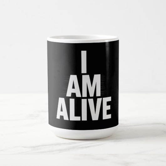 I am alive koffiemok (Center)