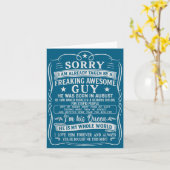 I Am Already Taken By Freaking Awesome Guy Born In Kaart (Gele Bloem)