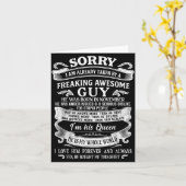 I Am Already Taken By Freaking Awesome Guy Born In Kaart (Gele Bloem)