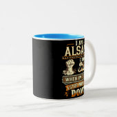 I Am Alsadi. I Don't Stop When I'm Tired Tweekleurige Koffiemok (Voorkant rechts)