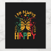i_am_always_happy_02 wijn etiket (Enkel label)