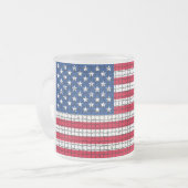 "I AM AMERICAN" Vlag van de Mok (Voorkant links)