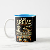 I Am Areias. I Don't Stop When I'm Tired Tweekleurige Koffiemok (Links)