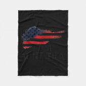 I Am Aunt Tifa Funny Litical Humor  Fleece Deken (Voorkant)